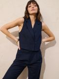 Kostüümi vest - tumesinine - SINSAY - small5