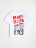 T-särk JAWS - valge - SINSAY - small6