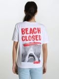 T-särk JAWS - valge - SINSAY - small2