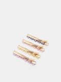 Spinki do włosów 4 pack - wielobarwny - SINSAY - small2
