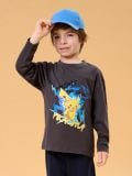 Majica dugih rukava Pokémon - sivo - SINSAY - small1