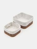 Hoiukorvid, 2 tk - tumepruun - SINSAY - small2