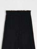 Kalhoty wide leg - černá - SINSAY - small8