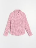 Kockás ing - tört rózsaszín - SINSAY - small3
