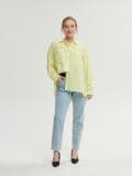 Cămașă oversized - galben-deschis - SINSAY - small6