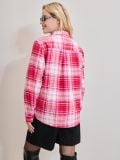Pamučna košulja na kocke - roze - SINSAY - small2