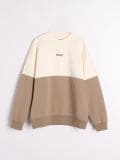 Bluza u bojama blokova - smeđe - SINSAY - small3