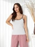 Majica na naramnice - bela - SINSAY - small6