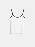 Majica na naramnice - bela - SINSAY - small4