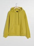 Pulover s kapuco - rumeno zelena - SINSAY - small5