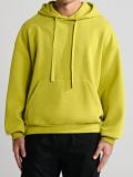 Pulover s kapuco - rumeno zelena - SINSAY - small11