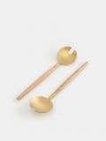 Salatbesteck, 2er-Pack - Gold - SINSAY - small2