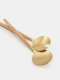 Salatbesteck, 2er-Pack - Gold - SINSAY - small3