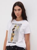 Koszulka oversize Friends - biały - SINSAY - small1