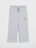 Трикотажні штани Wide leg - сірий - SINSAY - small5