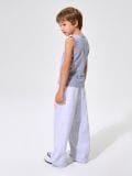 Трикотажні штани Wide leg - сірий - SINSAY - small3