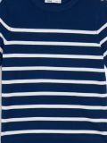 Sweter z krótkim rękawem - granatowy - SINSAY - small11