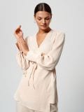 Bluza z vrvico - nude - SINSAY - small1