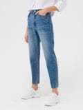 Jeansy mom high waist - niebieski - SINSAY - small2