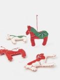Novogodišnji ukrasi 4 pack - crvena - SINSAY - small2