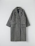 Płaszcz dwurzędowy w pepitkę - wielobarwny - SINSAY - small5