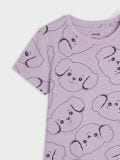 Футболка з короткими рукавами - Фіолетовий - SINSAY - small3