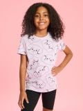 Футболка з короткими рукавами - Фіолетовий - SINSAY - small1
