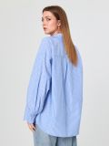 Striped shirt - light blue - SINSAY - small3