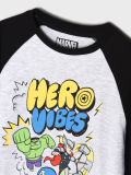 Pikkade varrukatega T-särk Marvel - tumehall - SINSAY - small2