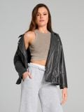 Crop top - bež - SINSAY - small3