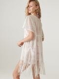 Ponczo damskie - biały - SINSAY - small3
