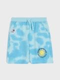 Kratke pantalone s tie-dye uzorkom SmileyWorld® - plava - SINSAY - small2