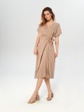 Rochie midi - bej - SINSAY - small1