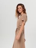 Rochie midi - bej - SINSAY - small3