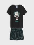 Pyjama-Set Joker - Schwarz - SINSAY - small3