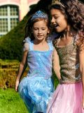 Sukienka księżniczki - błękitny - SINSAY - small7