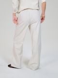 Wide leg hlače - krem - SINSAY - small3