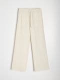 Wide leg hlače - krem - SINSAY - small6