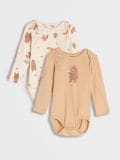 Bodi, 2 tk - kreemvalge - SINSAY - small1