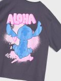 Tricou Stitch - gri-închis - SINSAY - small6