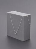 Ogrlica s srcem - srebrna - SINSAY - small4