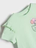 Majica sa printom - mint zelena - SINSAY - small4