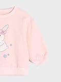 Felpa con stampa - rosa pastello - SINSAY - small12