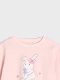 Felpa con stampa - rosa pastello - SINSAY - small13