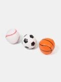 Mehke igrače žoge 3 pack - oranžna - SINSAY - small2