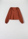 Bluza z vrvico - zlatorjavo - SINSAY - small3