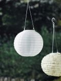 Solar LED lamp - valge - SINSAY - small1