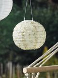 Solarna LED lampa - krem - SINSAY - small3