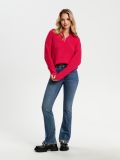 Sweter ze stójką - różowy - SINSAY - small3