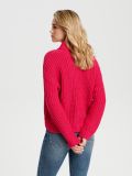 Sweter ze stójką - różowy - SINSAY - small4